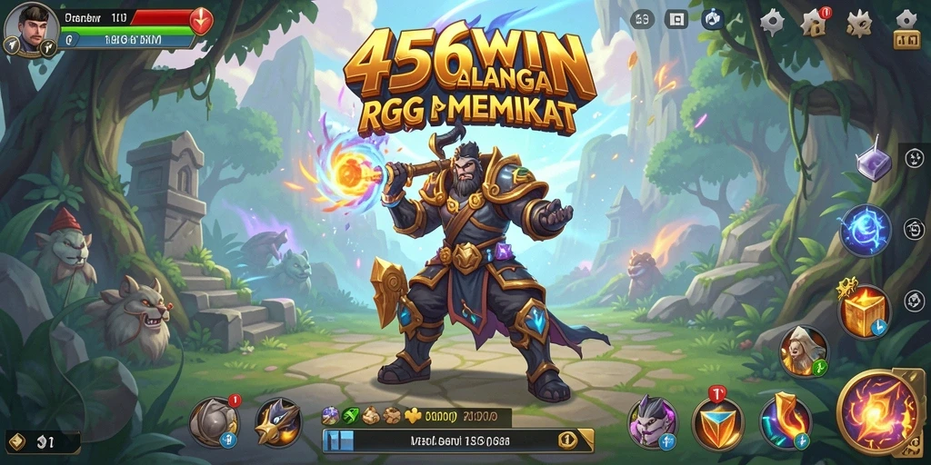 Screenshot menampilkan aksi seru dalam gameplay RPG 456WIN.