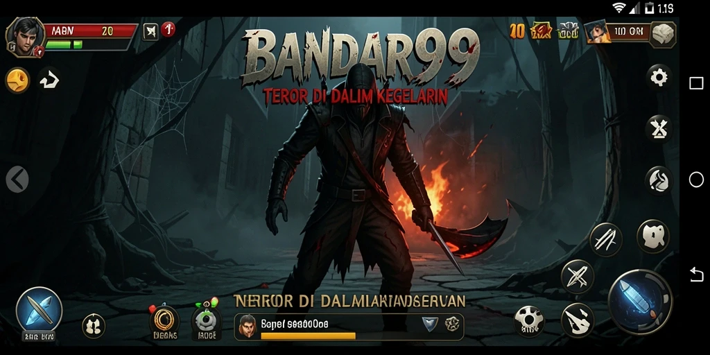 Tampilan gameplay BANDAR99 yang menegangkan saat menjelajahi kegelapan.
