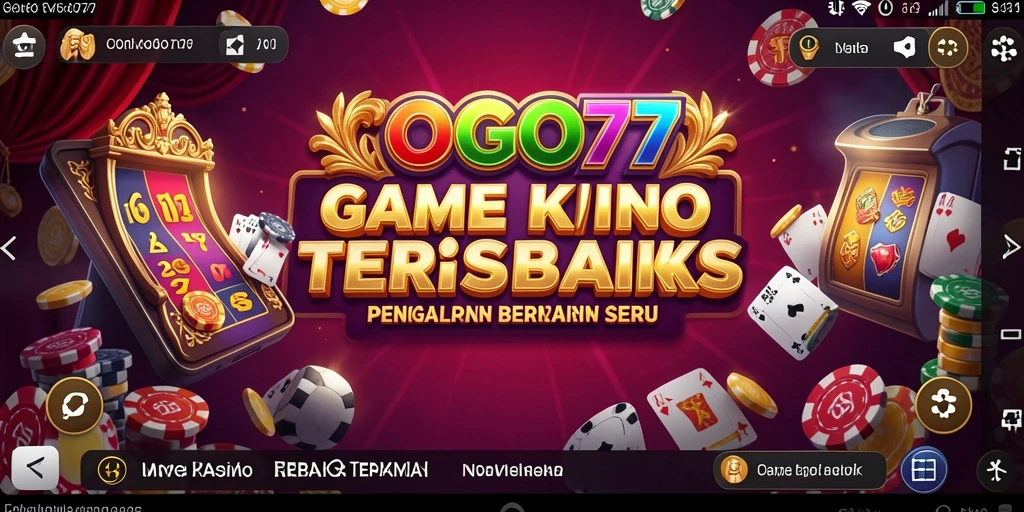 Tampilan menarik dari permainan kasino GOGO77 yang mengasyikkan.