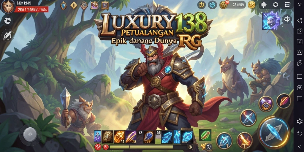 Tampilan gameplay RPG LUXURY138 yang mengesankan dan menakjubkan.