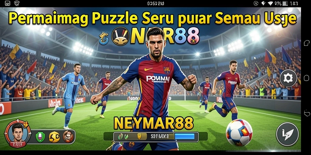 Tampilan gameplay menantang di NEYMAR88 dengan berbagai teka-teki.