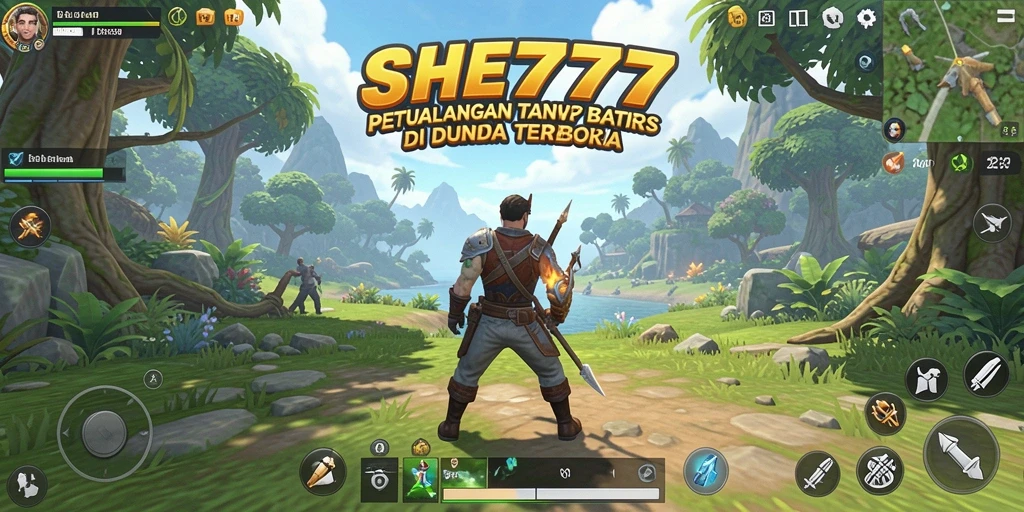 Gameplay dinamis dan grafis menawan dari SHE777.
