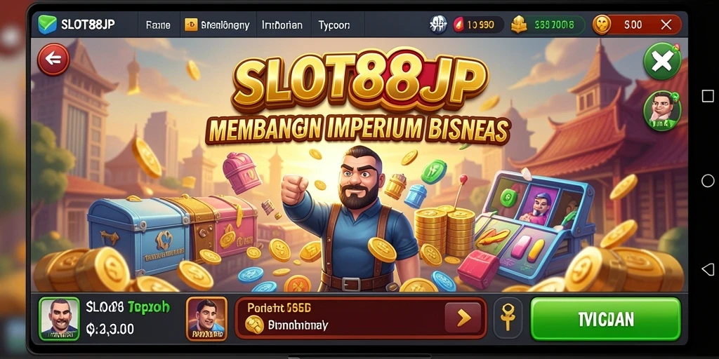 Tampilan gameplay SLOT88JP yang menarik dan penuh warna.