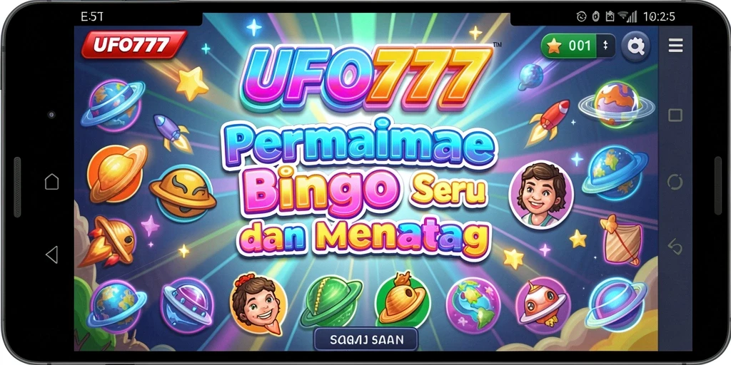 Tampilan gameplay Bingo yang seru dan interaktif di UFO777.